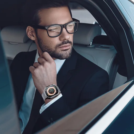 Apple Watch Ultra 49 mm Dux Ducis flexibilis tok fekete - 4