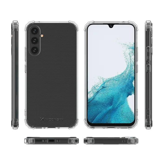 Samsung Galaxy A34 5G Wozinsky Anti Shock gél tok átlátszó - 6