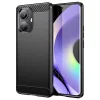 Realme 10 Pro Carbon szénszál mintájú TPU tok fekete - 2