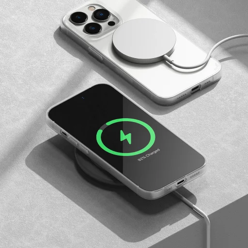 iPhone 14 Pro Max Ringke Slim Ultravékony PC tok matt átlátszó - 5