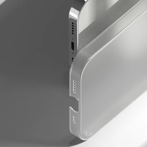 iPhone 14 Pro Max Ringke Slim Ultravékony PC tok matt átlátszó - 6