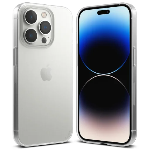 iPhone 14 Pro Max Ringke Slim Ultravékony PC tok matt átlátszó - 1