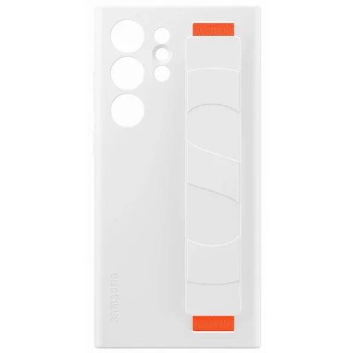 Samsung Galaxy S23 Ultra Samsung gyári szilikon tok pánttal fehér (EF-GS918TWEGWW) - 2