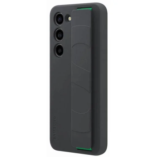 Samsung Galaxy S23 Plus Samsung gyári szilikon tok pánttal fekete (EF-GS916TBEGWW) - 4