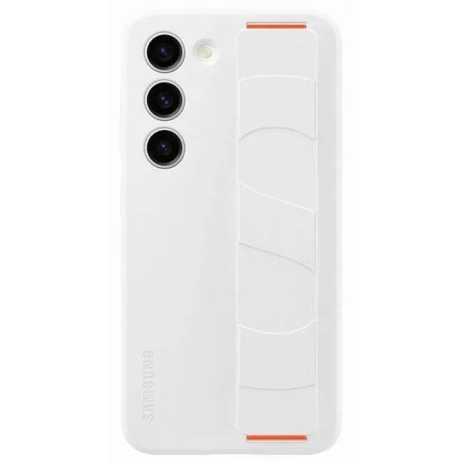 Samsung Galaxy S23 Samsung gyári szilikon tok pánttal fehér (EF-GS911TWEGWW) - 3