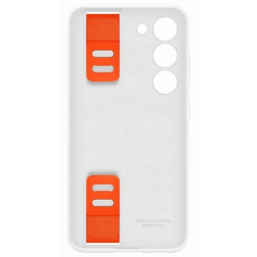 Samsung Galaxy S23 Samsung gyári szilikon tok pánttal fehér (EF-GS911TWEGWW) - 2