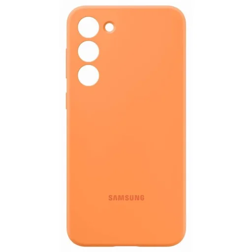 Samsung Galaxy S23 Plus originálne silikónové puzdro oranžové (EF-PS916TOEGWW) - 1