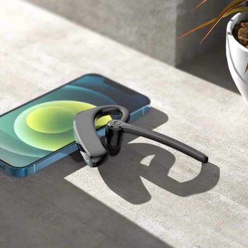 Borofone BC37 Imperor Bluetooth fülhallgató headset fekete - 5