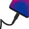 Borofone BX30 Silicone USB - micro USB kábel 2.4A 1m fekete thumbnail