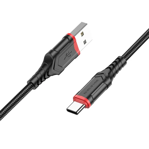 Borofone BX67 USB - Type C kábel 3A 1m fekete - 1