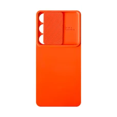 Samsung Galaxy S23 Plus Camshield Soft tok narancs színben
