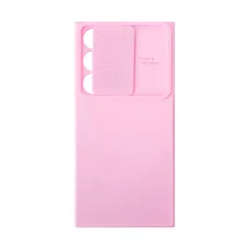 Samsung Galaxy S23 Ultra Camshield Soft tok világos rózsaszín