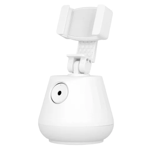 Telefontartó automatikus arckövetéssel 360 fokban P1 fehér - 1