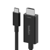 Belkin USB-C - HDMI 2.1 kábel, 8K60Hz HDR10+, 2m fekete (AVC012bt2MBK) thumbnail