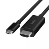 Belkin USB-C - HDMI 2.1 kábel, 8K60Hz HDR10+, 2m fekete (AVC012bt2MBK) thumbnail