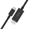 Belkin USB-C - HDMI 2.1 kábel, 8K60Hz HDR10+, 2m fekete (AVC012bt2MBK) thumbnail