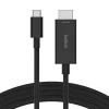 Belkin USB-C - HDMI 2.1 kábel, 8K60Hz HDR10+, 2m fekete (AVC012bt2MBK) thumbnail