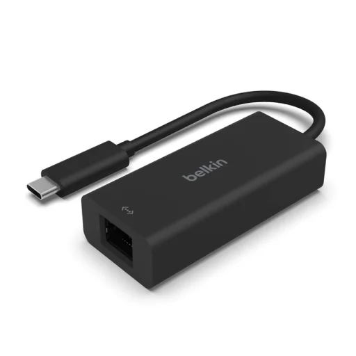 Belkin USB-C - 2.5GB Ethernet adapter fekete (INC012btBK) - 1