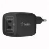 Belkin BoostCharge Pro 45W PD 3.0 PPS Dual USB-C GaN hálózati töltő adapter fekete (WCH011vfBK) thumbnail