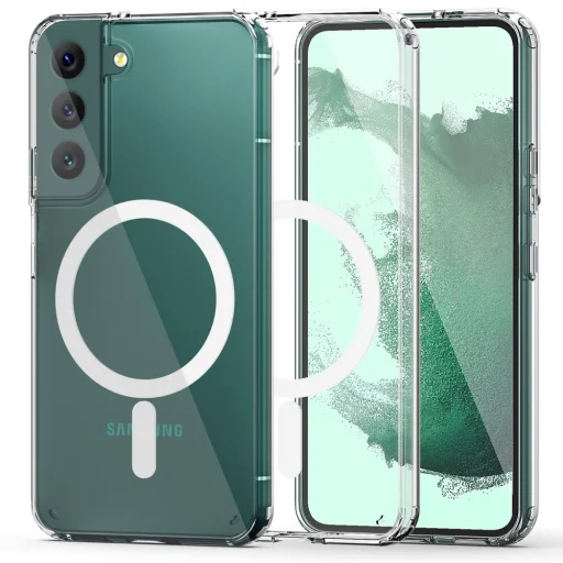 Samsung Galaxy S22 Tech-Protect FlexAir MagSafe kompatibilis áttetsző tok - 2