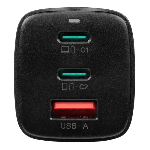 Tactical FlashBang GaN hálózati töltő adapter 65W fekete - 4