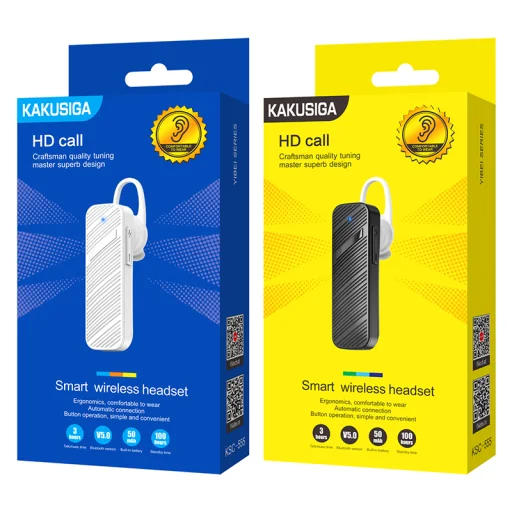 Kaku Yibei KSC-555 bluetooth fülhallgató headset fekete - 5