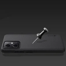 Xiaomi Redmi Note 12 5G/Poco X5 5G Nillkin Frosted Shield tok fekete