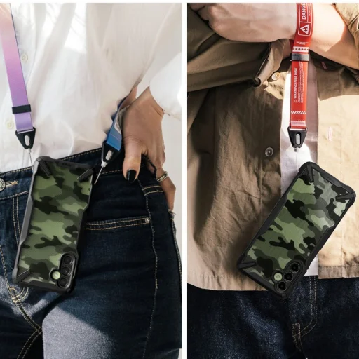 Samsung Galaxy A14 4G/5G Ringke Fusion X tok terepmintás fekete - 3