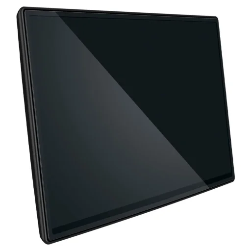 Tesla Model X 2022/ Model S 2021 Spigen Glas.TR EZ Fit kijelzővédő üvegfólia + felhelyezőkeret - 9