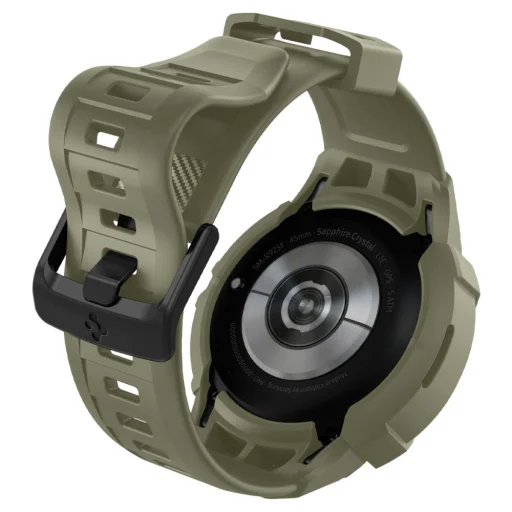 Samsung Galaxy Watch 5 Pro (45mm) Spigen Rugged Armor Pro szíj és tok Vintage Khaki - 7