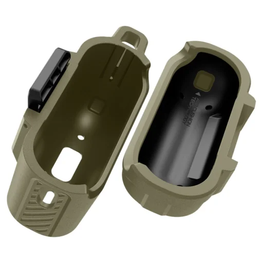 Spigen Lock Fit puzdro pre Airpods Pro 1/2 Vintage Khaki (ACS05911) - 12
