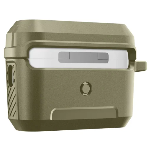 Spigen Lock Fit puzdro pre Airpods Pro 1/2 Vintage Khaki (ACS05911) - 15
