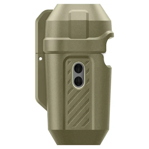 Spigen Lock Fit puzdro pre Airpods Pro 1/2 Vintage Khaki (ACS05911) - 6