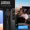 Samsung Galaxy A14 4G/5G Spigen Rugged Armor tok matt fekete thumbnail