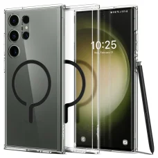 Samsung Galaxy S23 Ultra Spigen Ultra Hybrid OneTap Ring MagSafe puzdro čierne (neobsahuje S Pen)