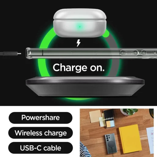 Samsung Galaxy S23 Ultra Spigen Ultra Hybrid OneTap Ring MagSafe puzdro čierne (neobsahuje S Pen) - 11