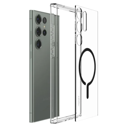 Samsung Galaxy S23 Ultra Spigen Ultra Hybrid OneTap Ring MagSafe puzdro čierne (neobsahuje S Pen) - 4
