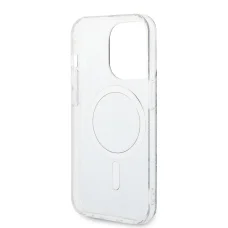 iPhone 14 Pro Guess BUGUHMP14LH4EACSB 4G MagSafe kompatibilis hátlap + vezeték nélküli töltő kék