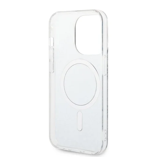 iPhone 14 Pro Guess BUGUHMP14LH4EACSB 4G MagSafe kompatibilis hátlap + vezeték nélküli töltő kék - 1