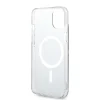 iPhone 14 Guess BUGUHMP14SHMEACSK Marble MagSafe kompatibilis hátlap + vezeték nélküli töltő fekete - 1