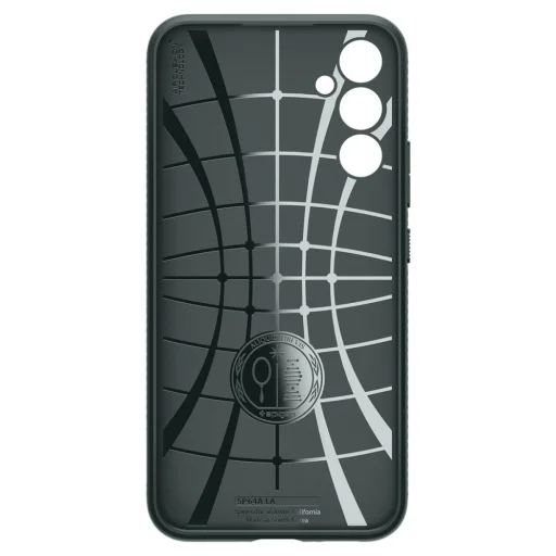 Samsung Galaxy A34 5G Spigen Liquid Air flexibilis TPU gél tok Abyss zöld - 5