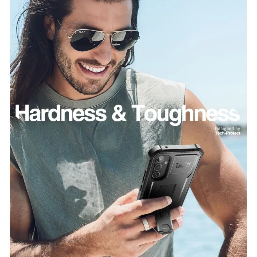 Samsung Galaxy A54 5G Tech-Protect Kevlar tok fekete - 4