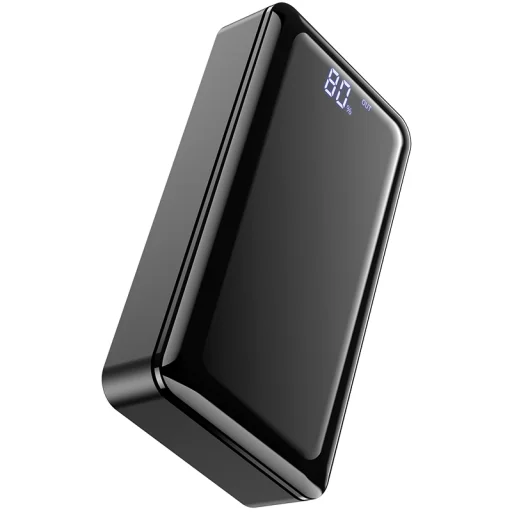 Borofone BJ8 Extreme Powerbank 30000mAh 2xUSB fekete - 9