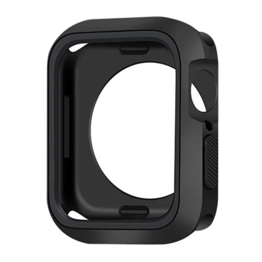 Apple Watch 45mm szilikon tok fekete - 1