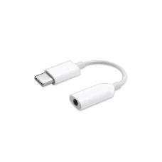 Xiaomi gyári USB-C - 3.5mm jack átalakító adapter fehér (DAC chip)