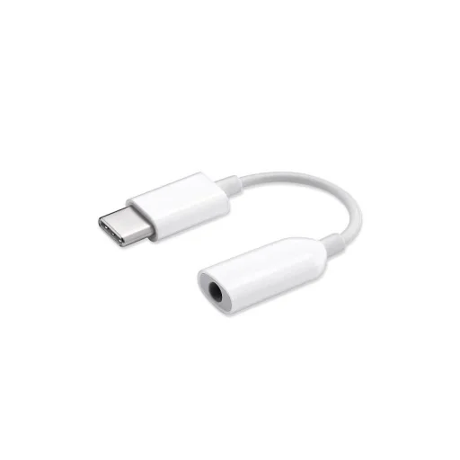 Xiaomi gyári USB-C - 3.5mm jack átalakító adapter fehér (DAC chip) - 1