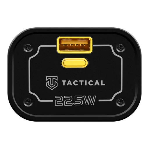 Tactical C4 Explosive Powerbank 19200mAh USB-A, USB-C PD 22.5W QC3.0 sárga - 7
