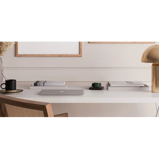 Belkin BoostCharge Pro hordozható Apple Watch gyorstöltő fekete (WIZ015btBK) - 7