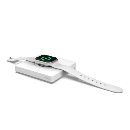 Belkin BoostCharge Pro hordozható Apple Watch gyorstöltő fehér (WIZ015btWH) - 2