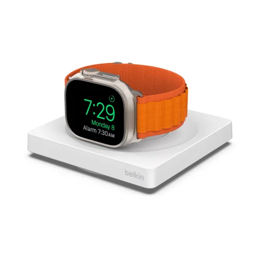 Belkin BoostCharge Pro hordozható Apple Watch gyorstöltő fehér (WIZ015btWH) - 1